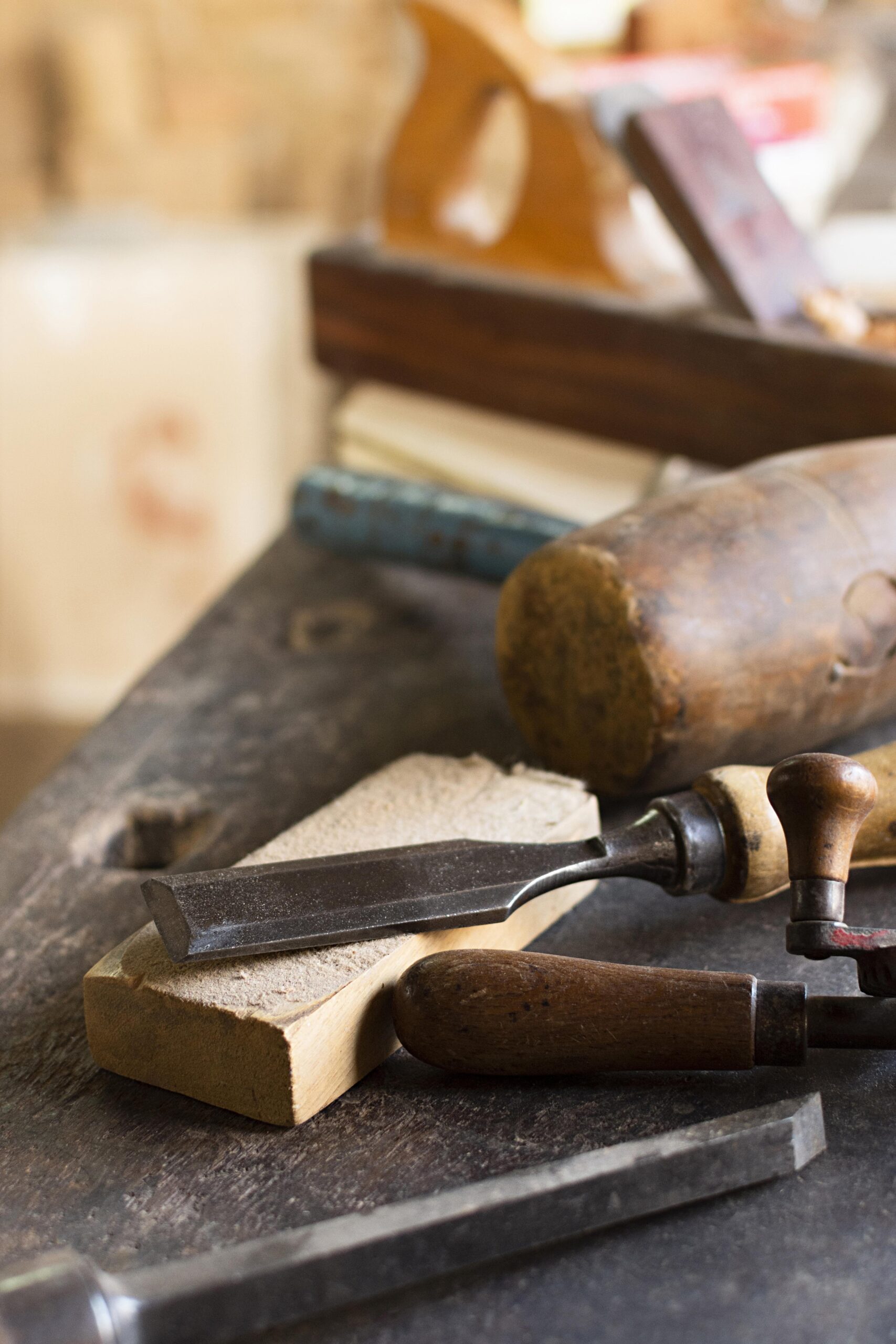tools wood carpentry concept
